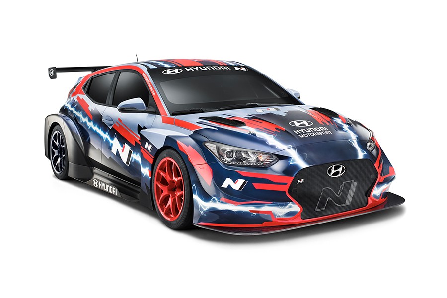 Hyundai unveils the Veloster N ETCR at Frankfurt