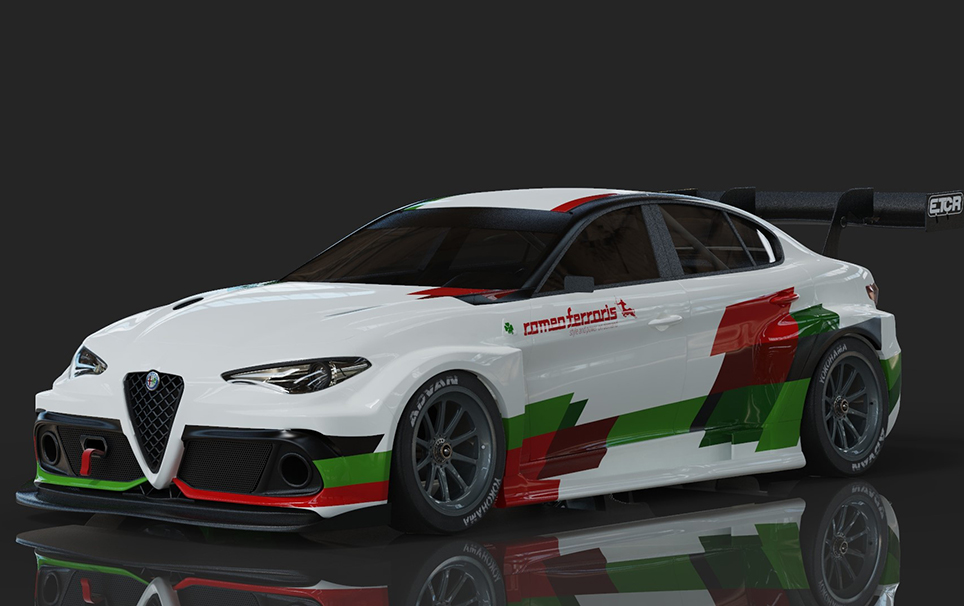 Romeo Ferraris unveils the Alfa Romeo Giulia ETCR project