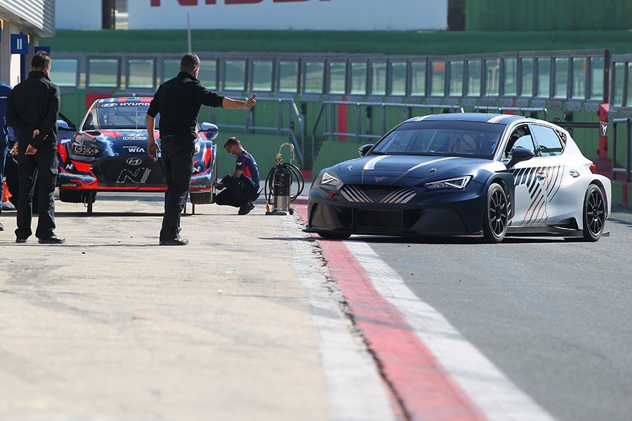 More testing at Vallelunga for Hyundai and CUPRA